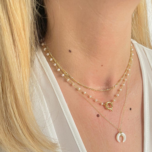 Pearl openclose gold - ByMirelae