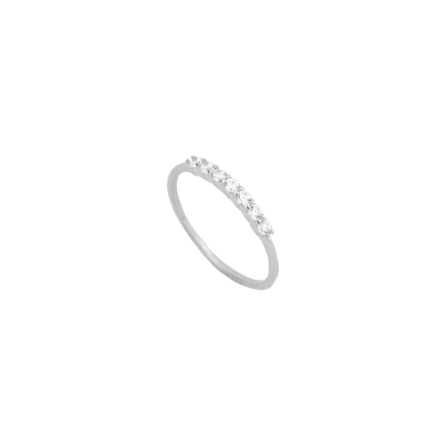 Line zirconia silver - ByMirelae