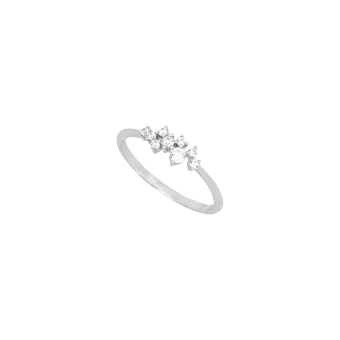 Zirconia stairs silver - ByMirelae