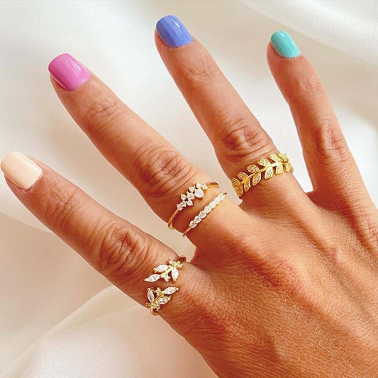 Zirconia stairs gold