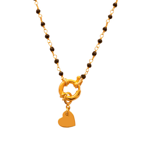 Heart charm gold