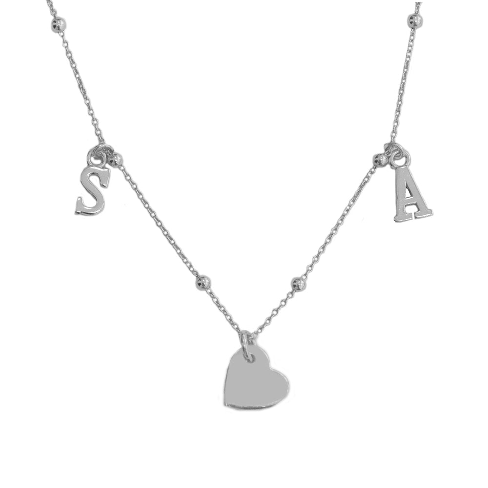 My family initial silver