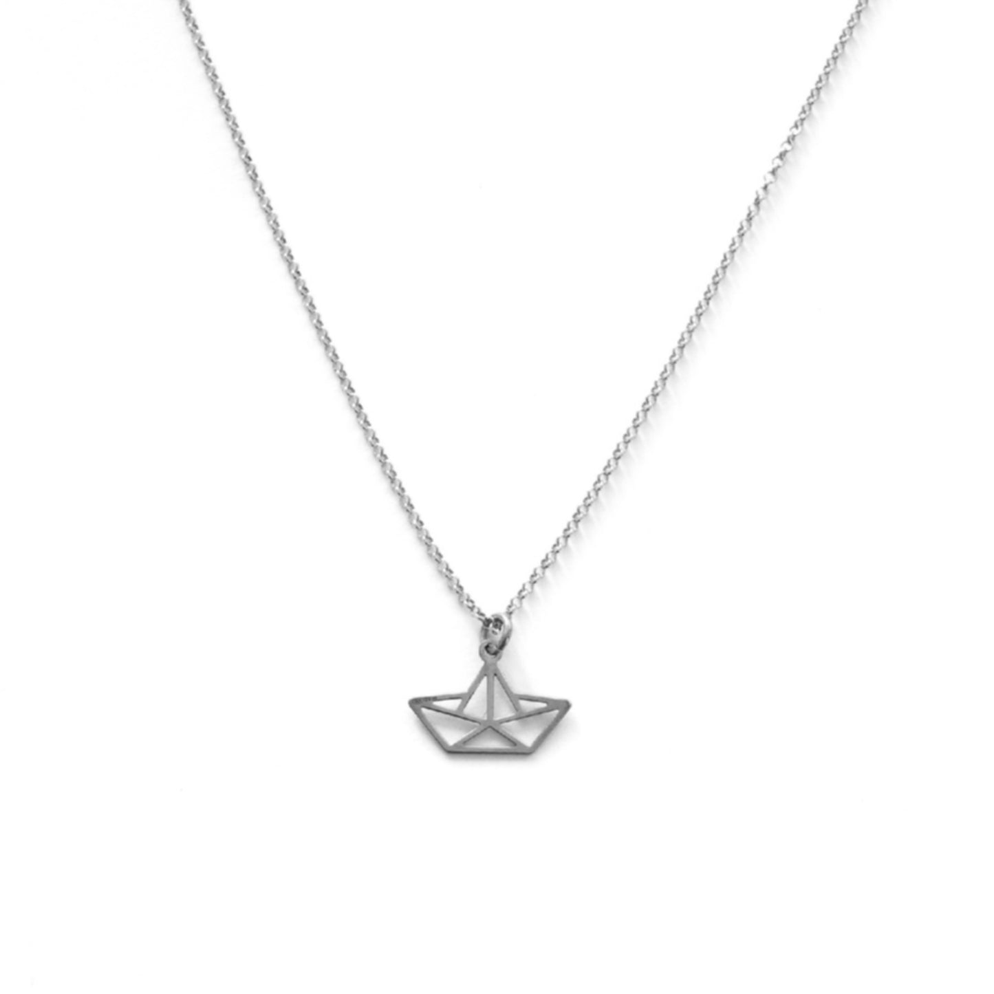 Sailboat silver - ByMirelae