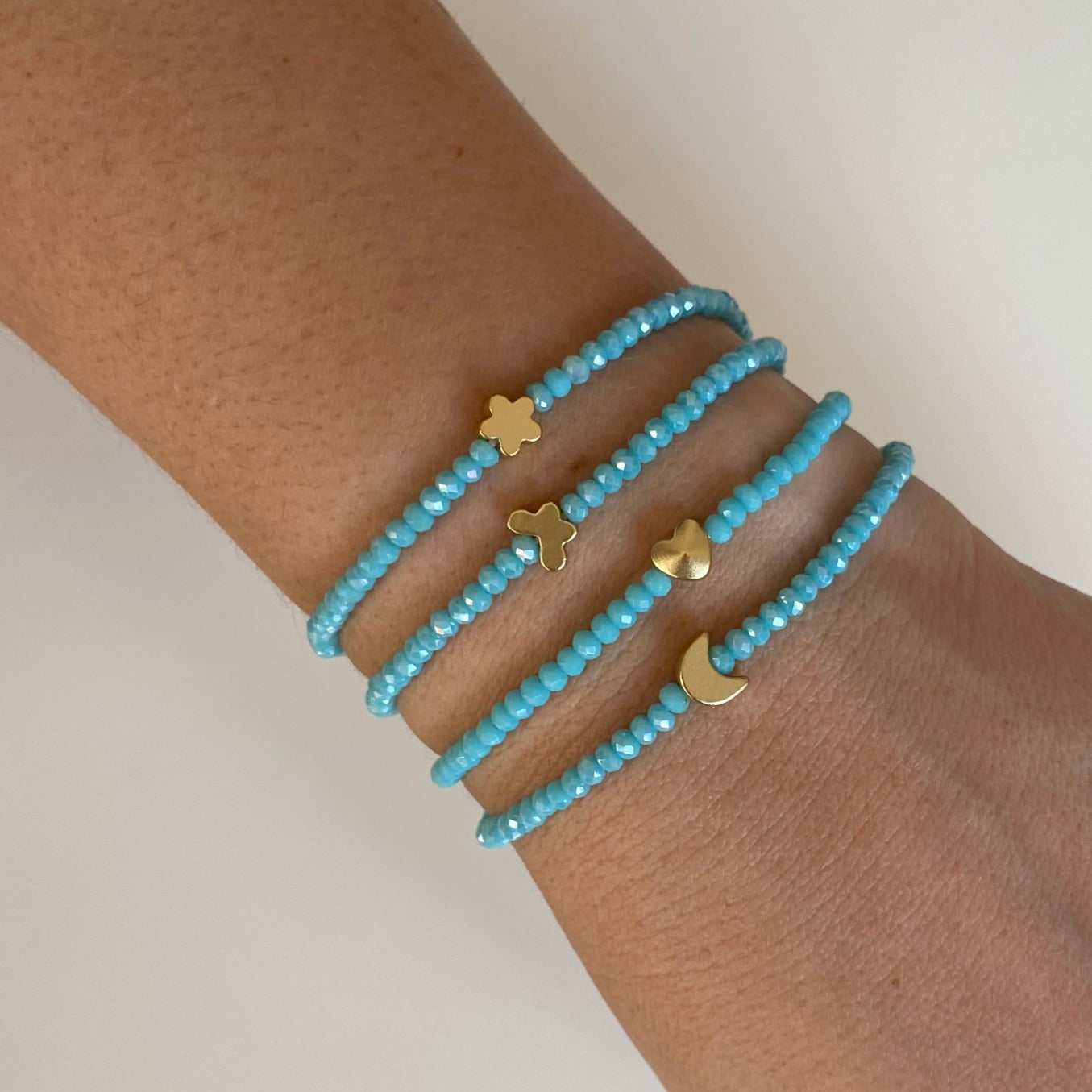 Turquoise blue gold - ByMirelae
