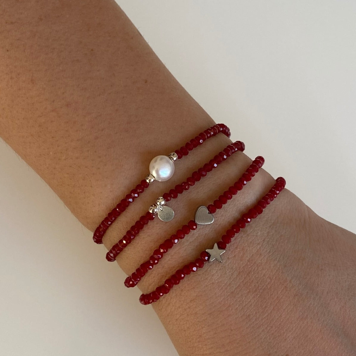 Dark red silver - ByMirelae