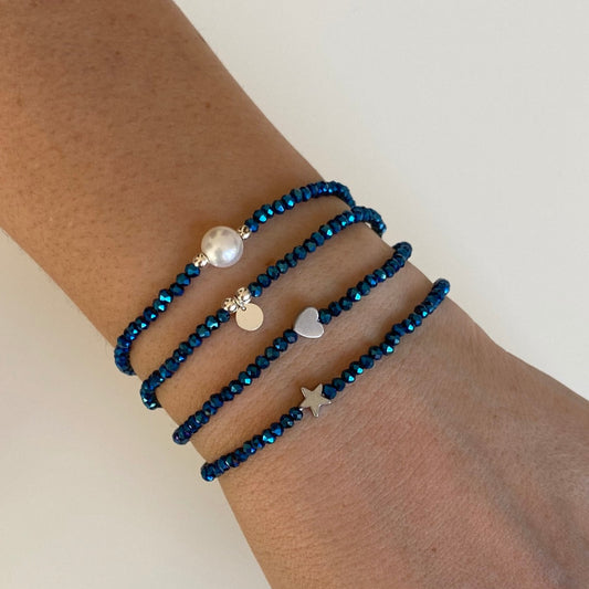 Electric blue silver - ByMirelae