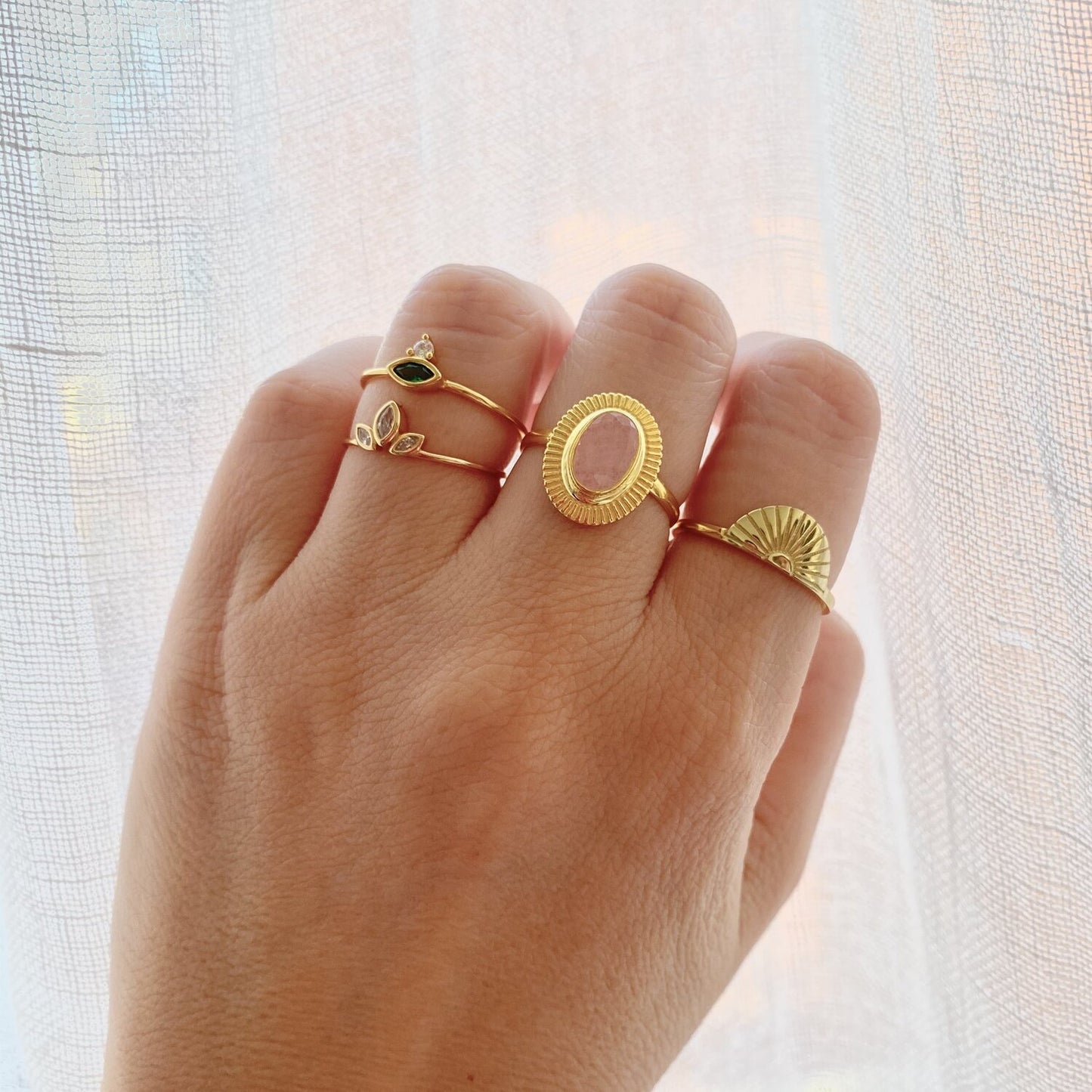 Zirconia crown gold