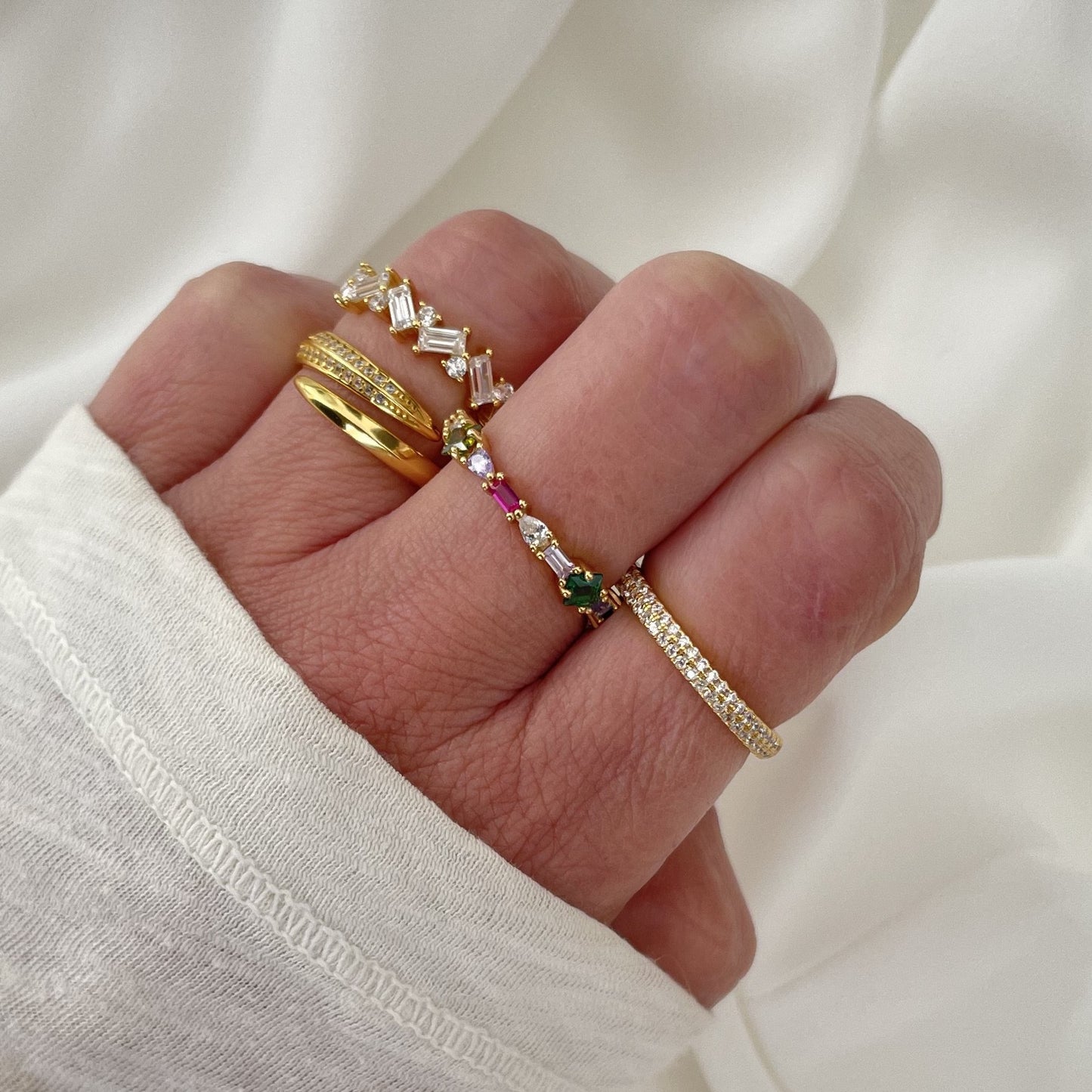 Zirconia open gold