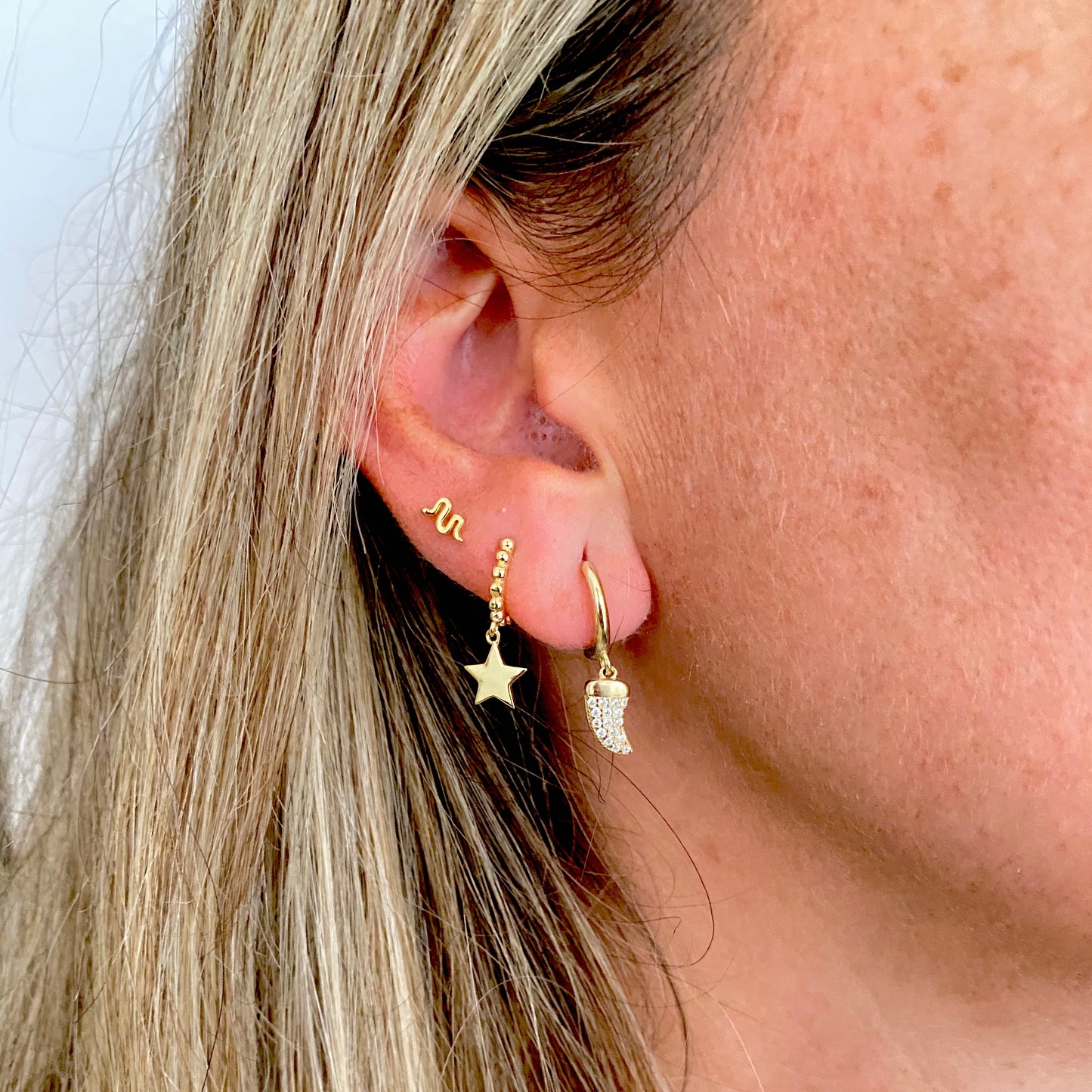 Snake mini gold - ByMirelae