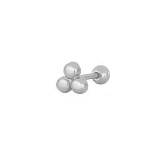 Three dots piercing silver - ByMirelae