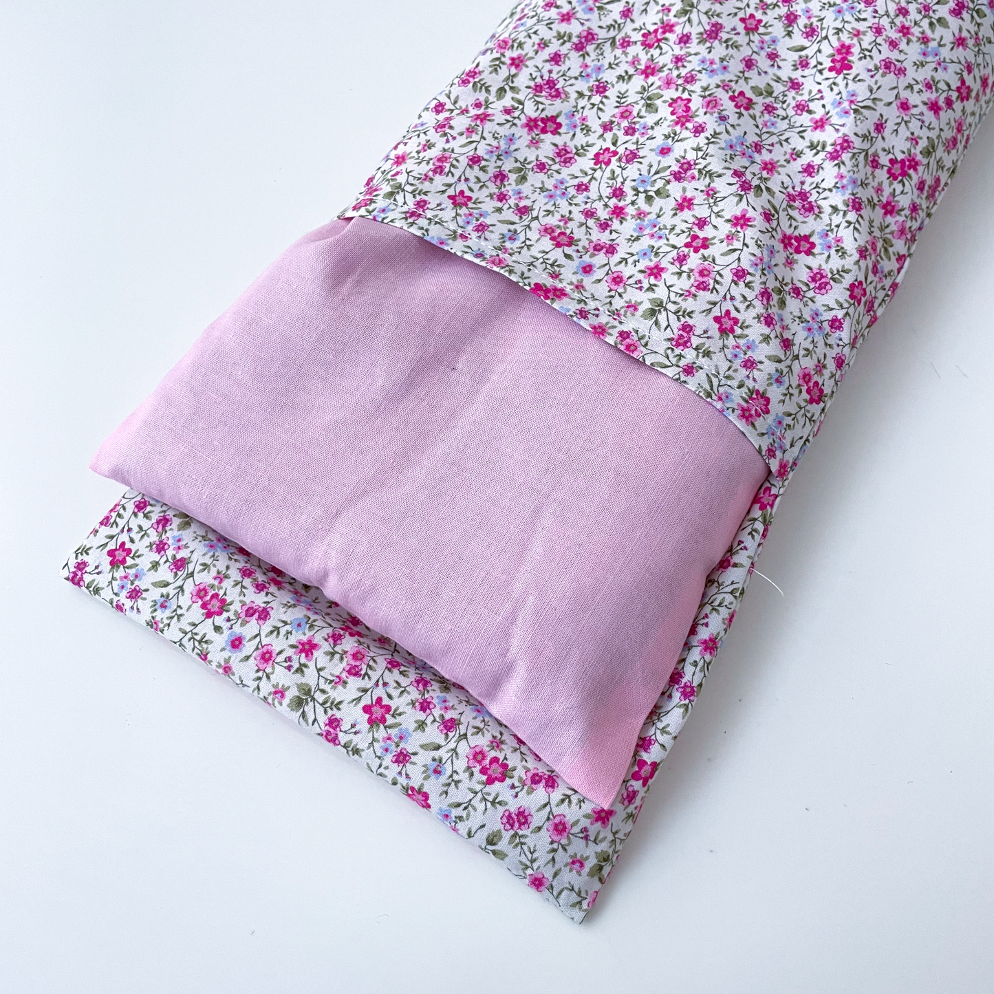 Saco térmico semillas floral rosa