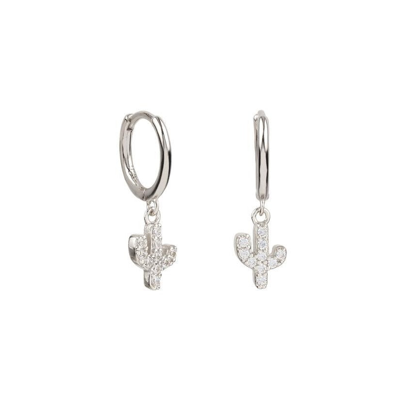 Zirconia cactus silver