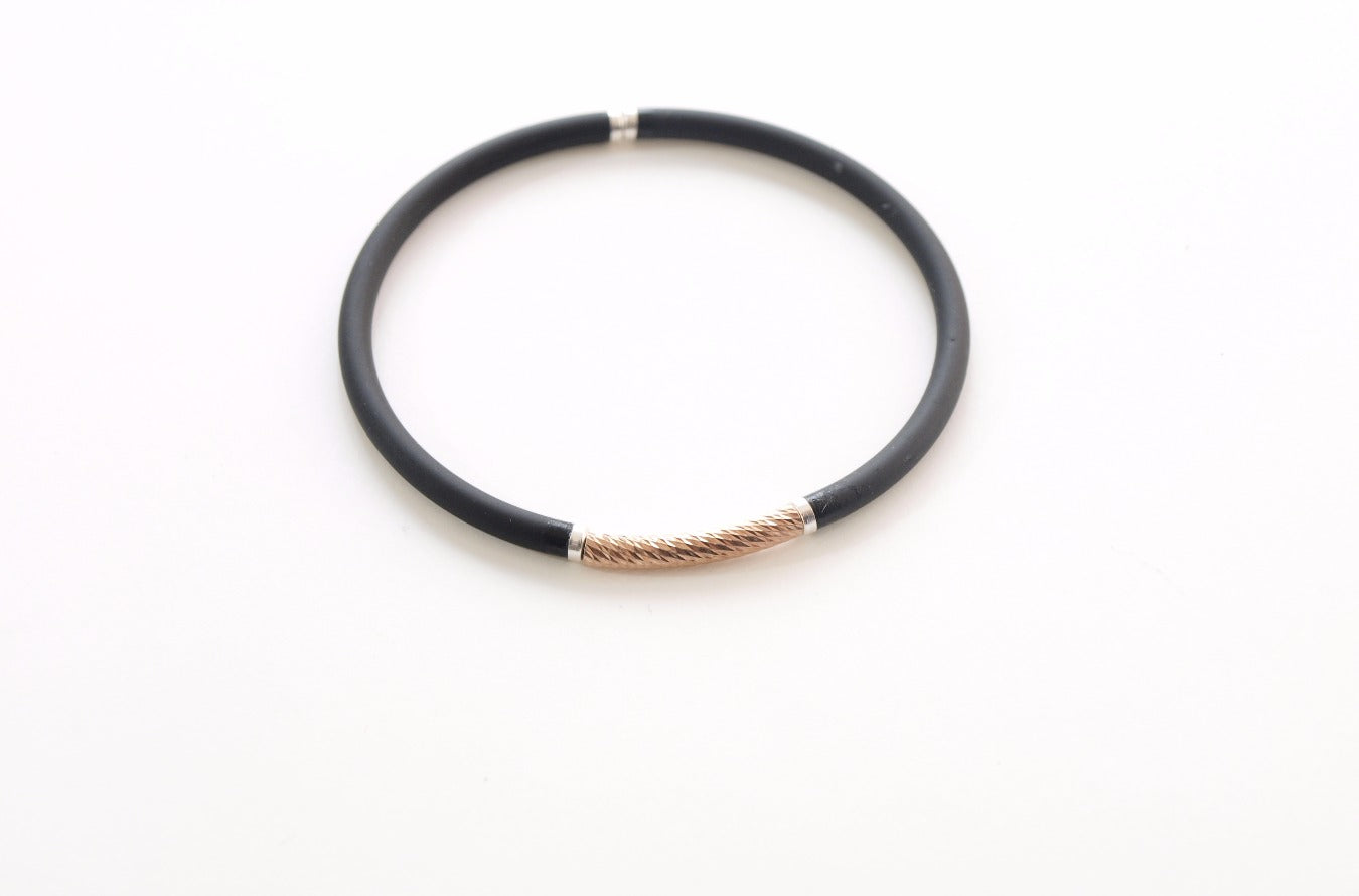 Black elegance silver tube - ByMirelae