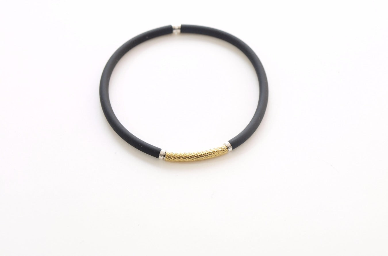 Black elegance silver tube - ByMirelae