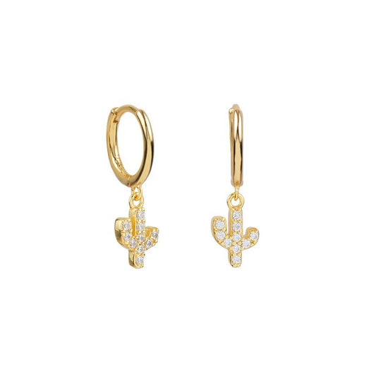 Zirconia cactus gold