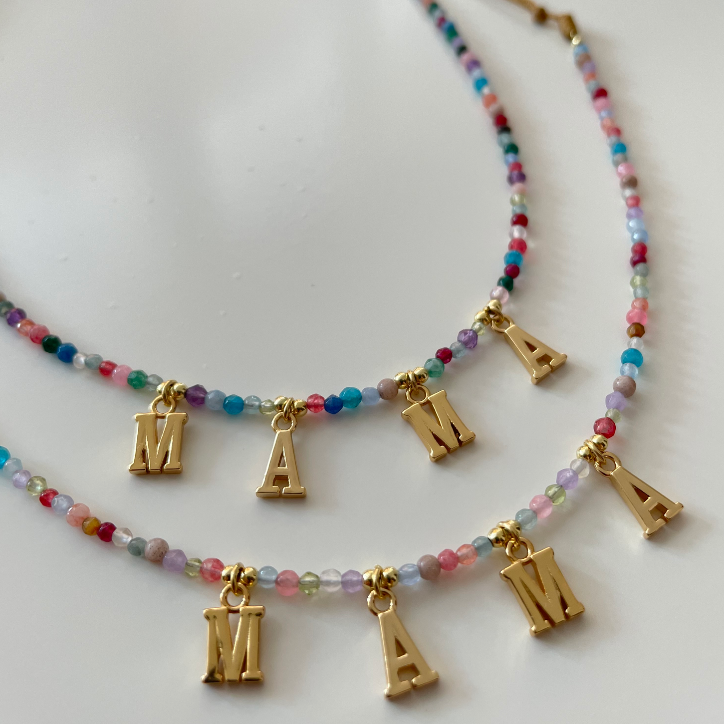 Mama mineral necklace