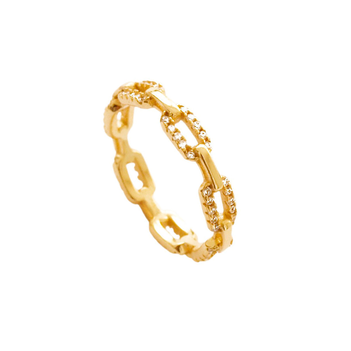 Zirconia chain gold