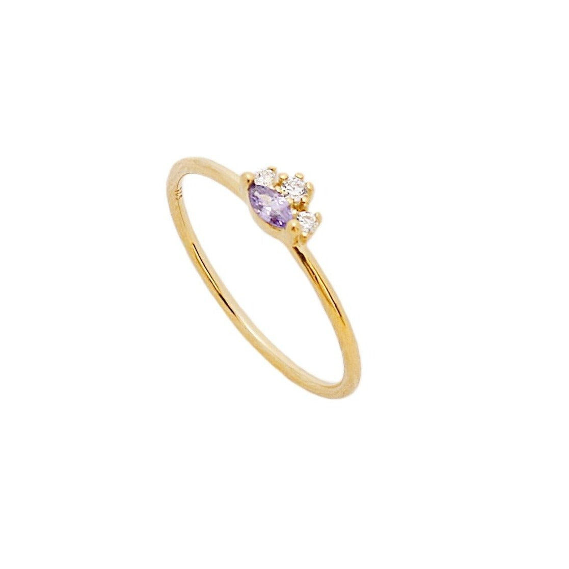 Oval violet gold - ByMirelae