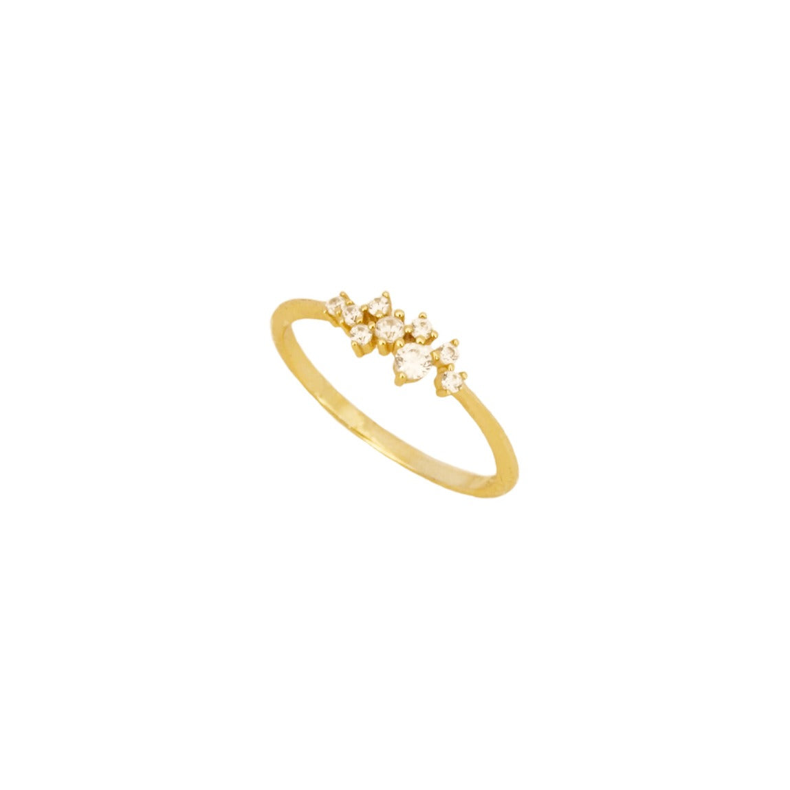 Zirconia stairs gold - ByMirelae