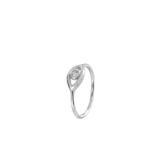 Zirconia eye silver - ByMirelae