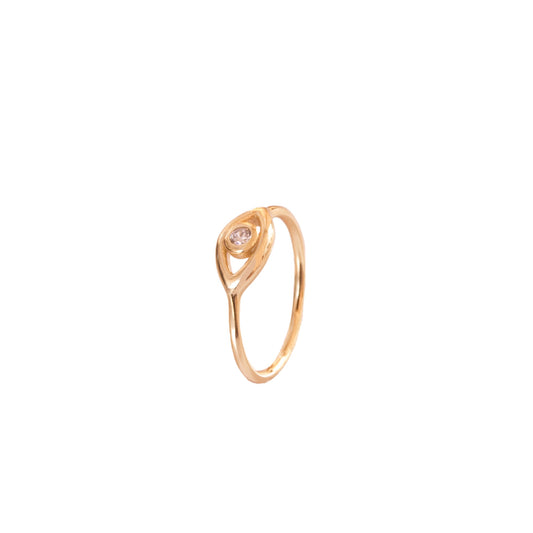 Zirconia eye gold - ByMirelae