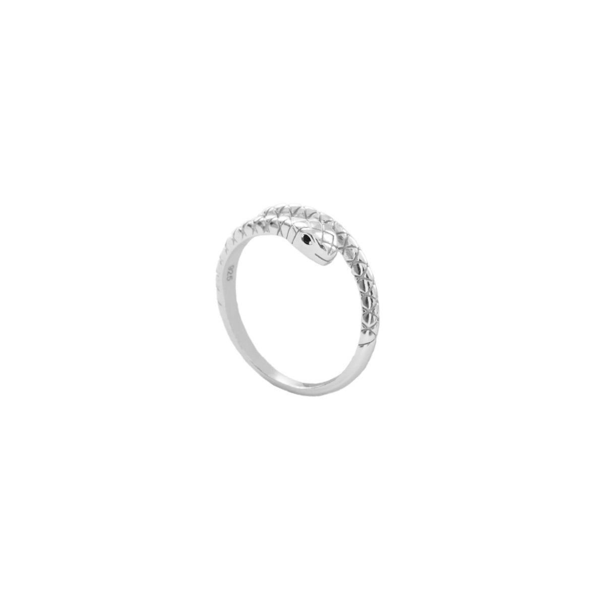 Snake ring silver - ByMirelae