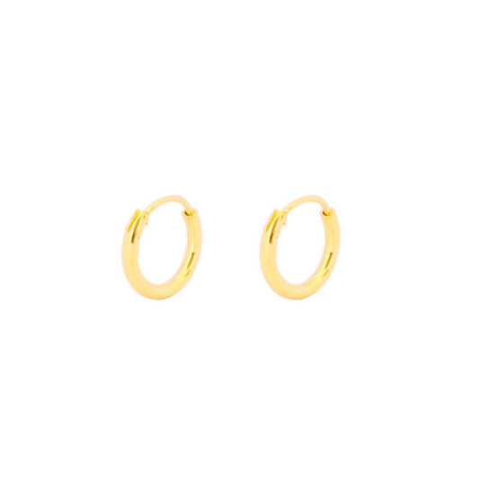 10 mm hoop gold