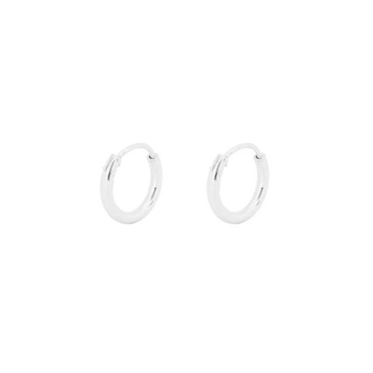 10 mm hoop silver