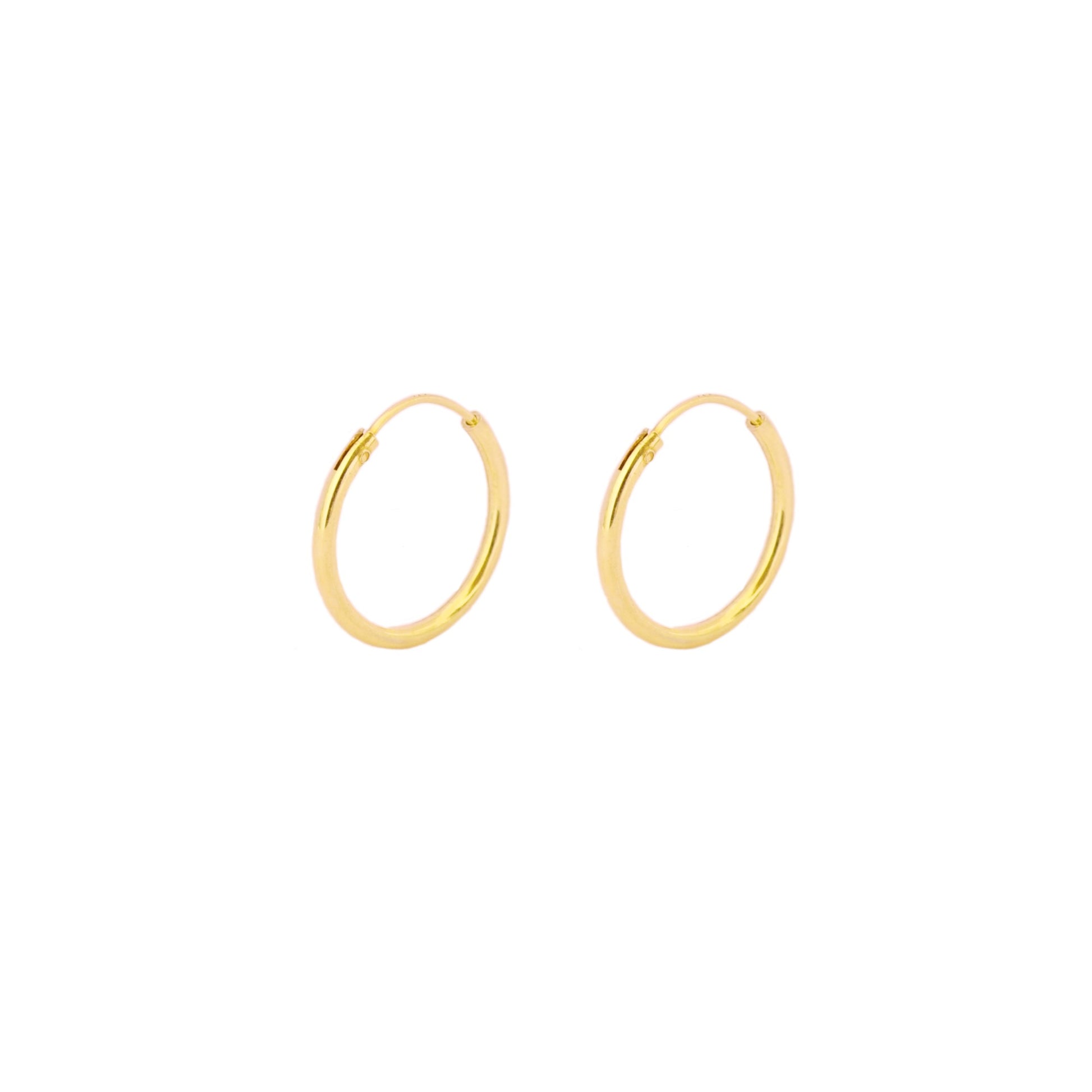 16 mm hoop gold - ByMirelae