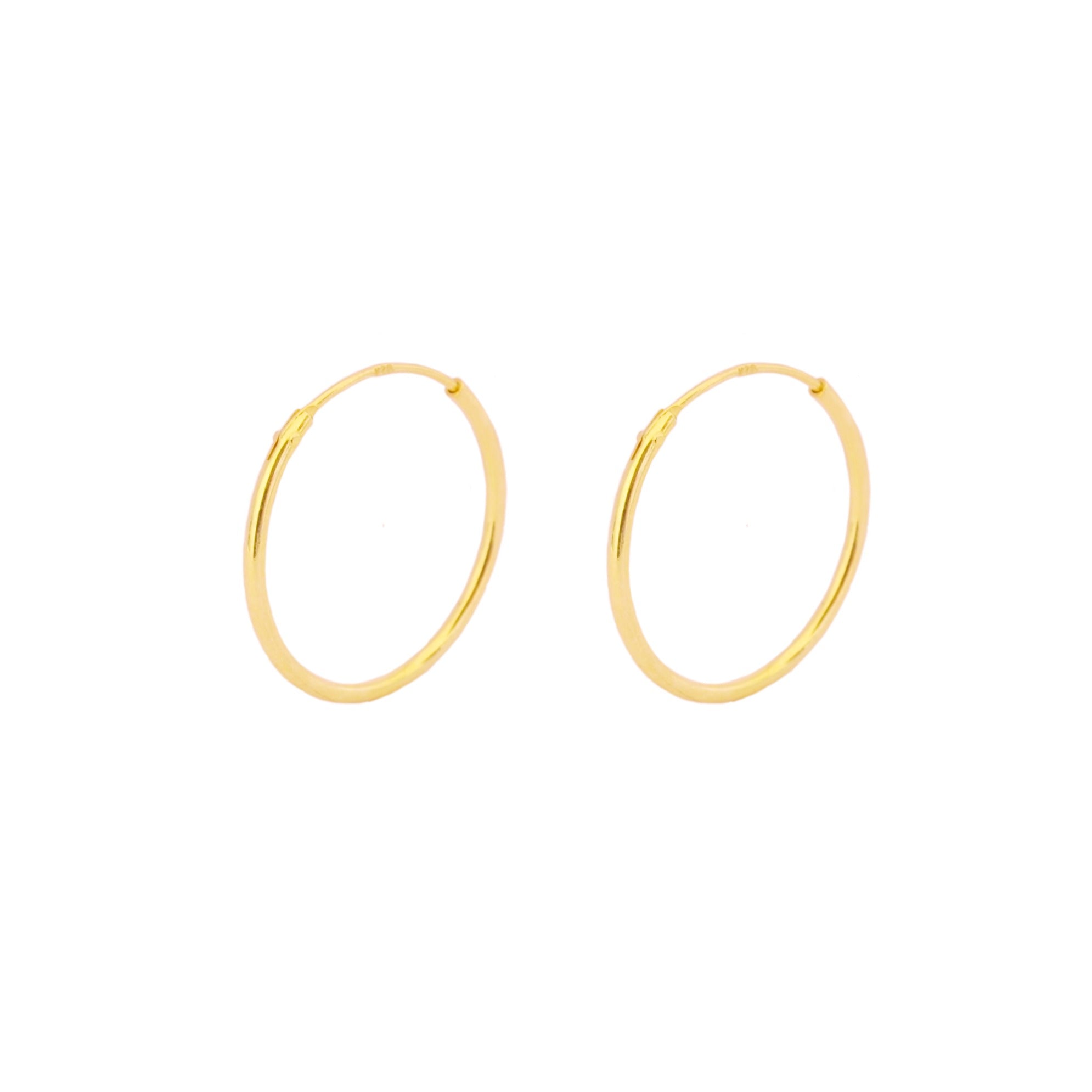 20 mm hoop gold - ByMirelae