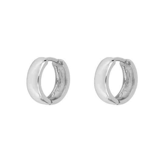 Big plane hoop silver