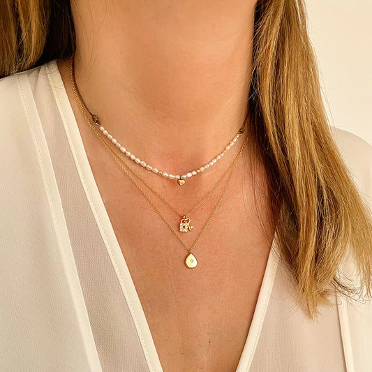 Zirconia tear gold