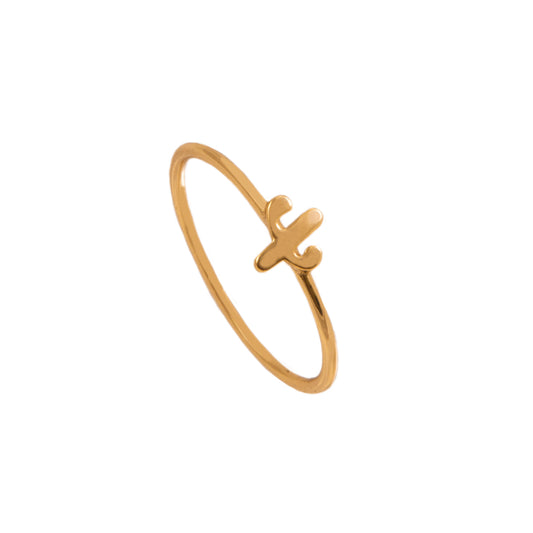 Cactus ring gold