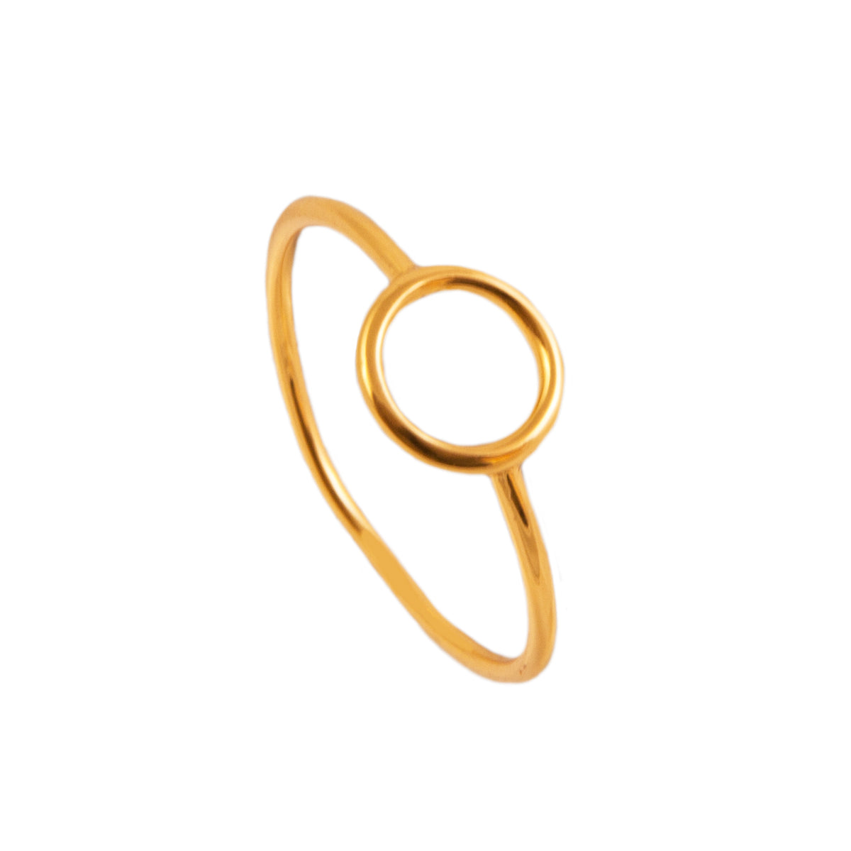 Circle ring gold