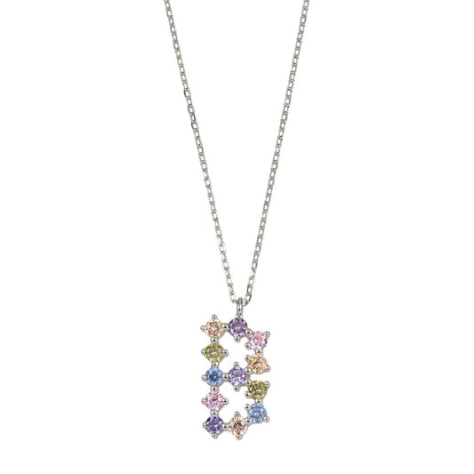 Rainbow zirconia initial silver - ByMirelae