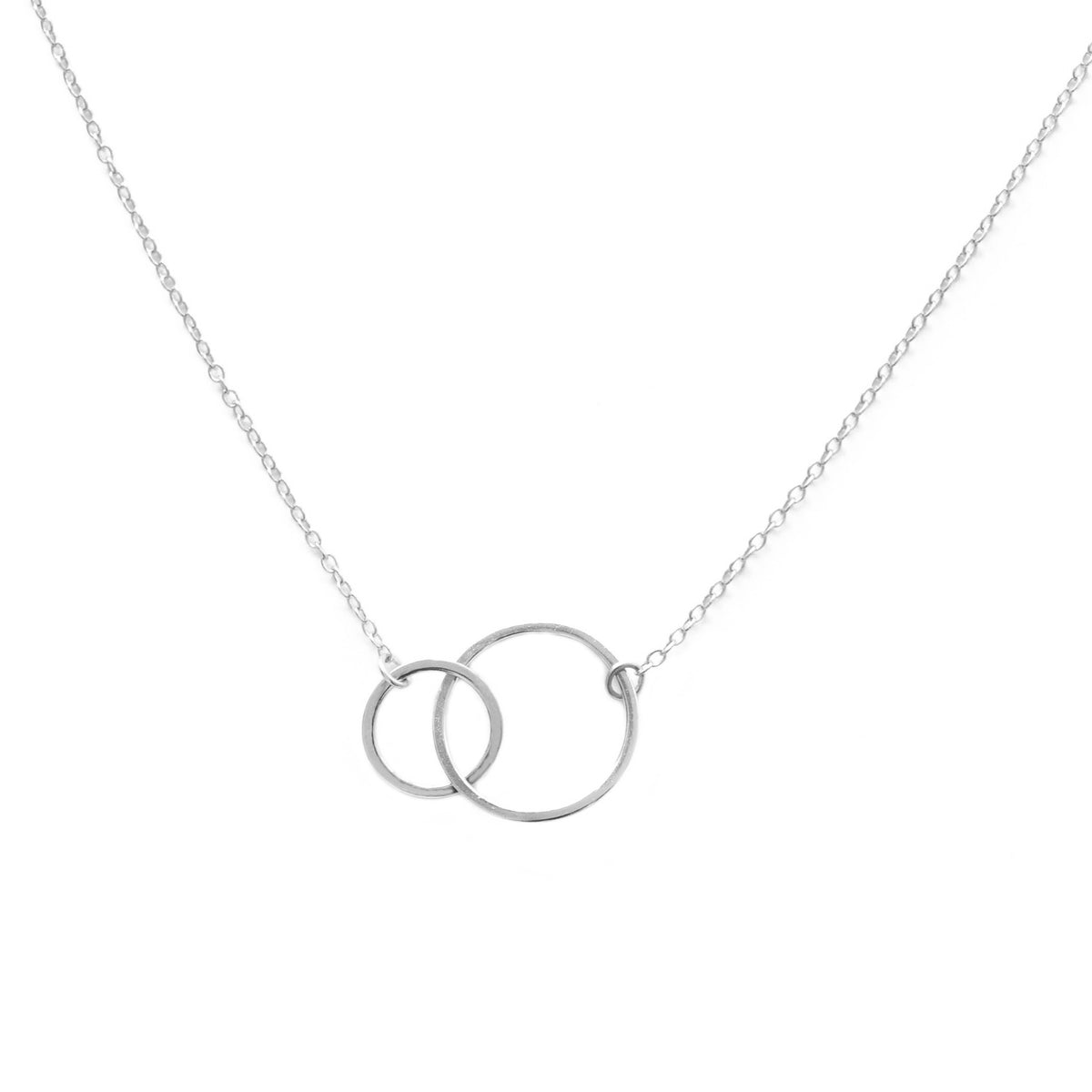 Double circle silver - ByMirelae