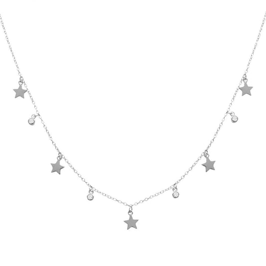 Stars & zirconias silver - ByMirelae