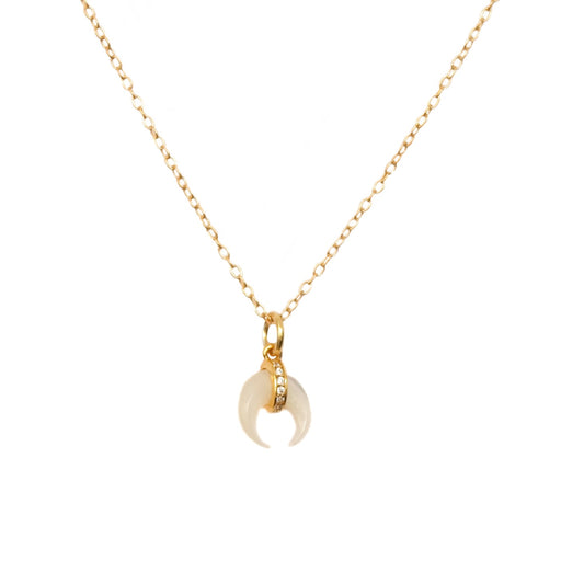 Zirconia nacar moon gold - ByMirelae