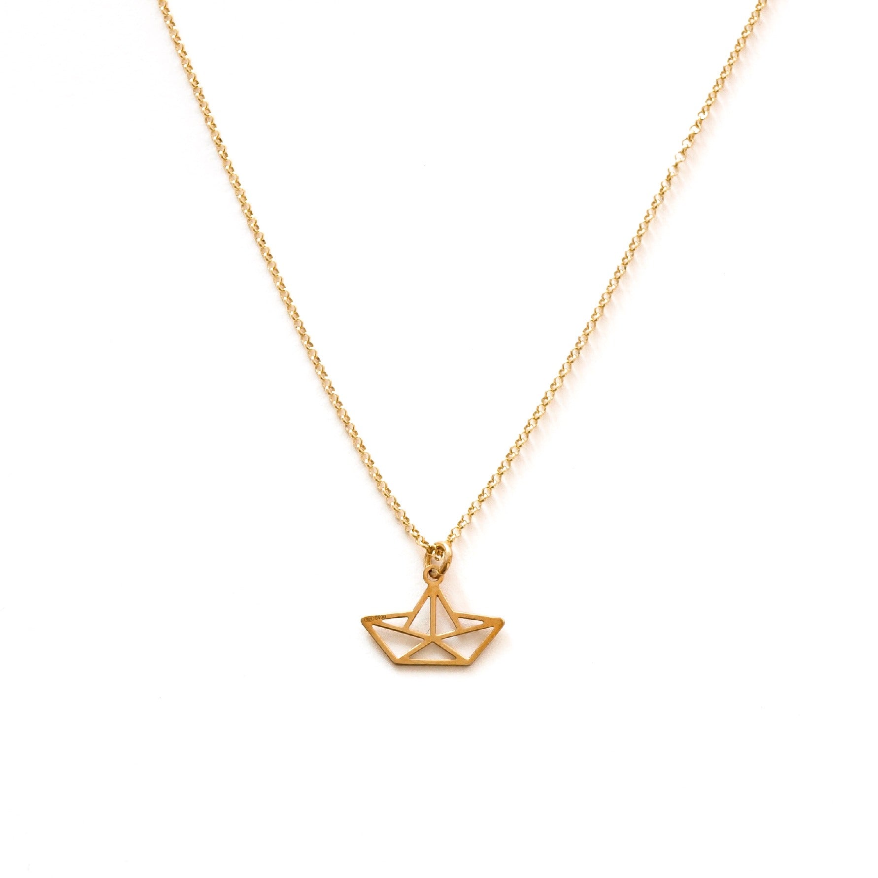 Sailboat gold - ByMirelae