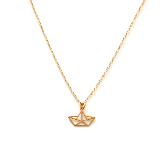 Sailboat gold - ByMirelae