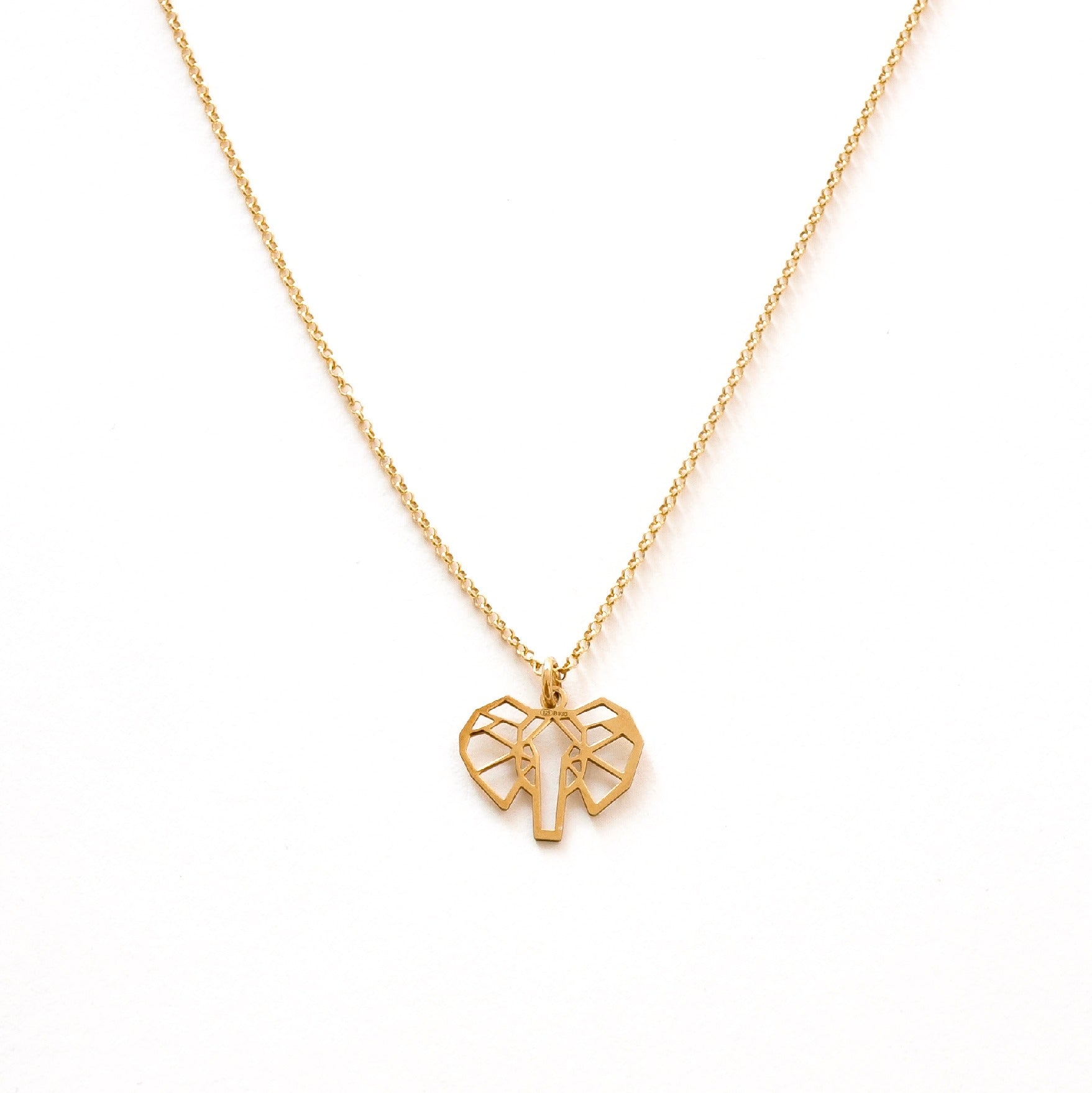 Elephant silhouette gold - ByMirelae