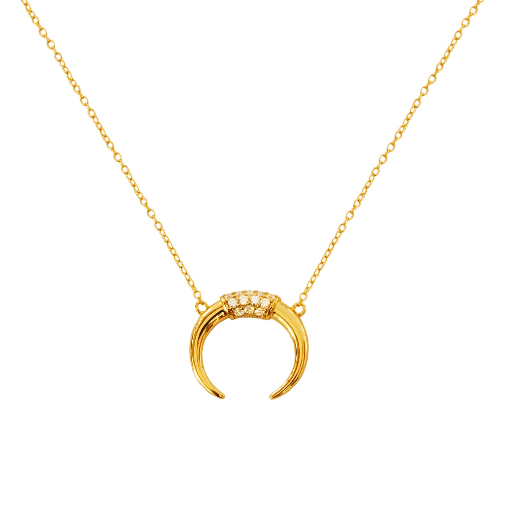 Zirconia moon gold - ByMirelae