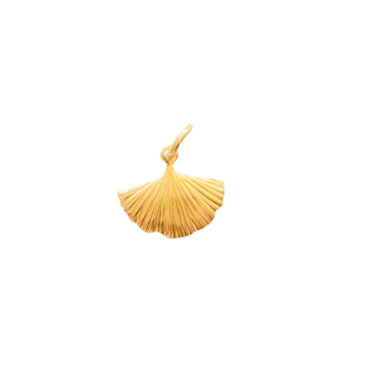 Ginkgo charm gold
