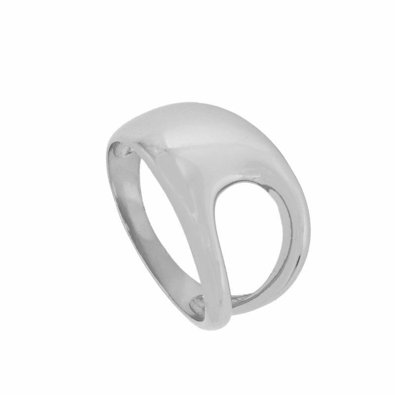 Hole ring silver