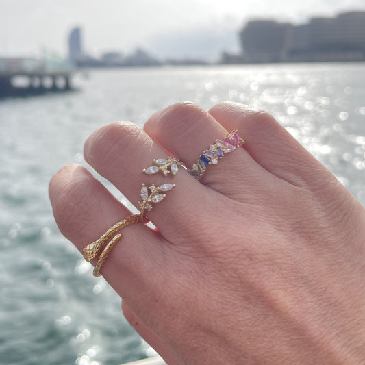 Geometric rainbow gold - ByMirelae