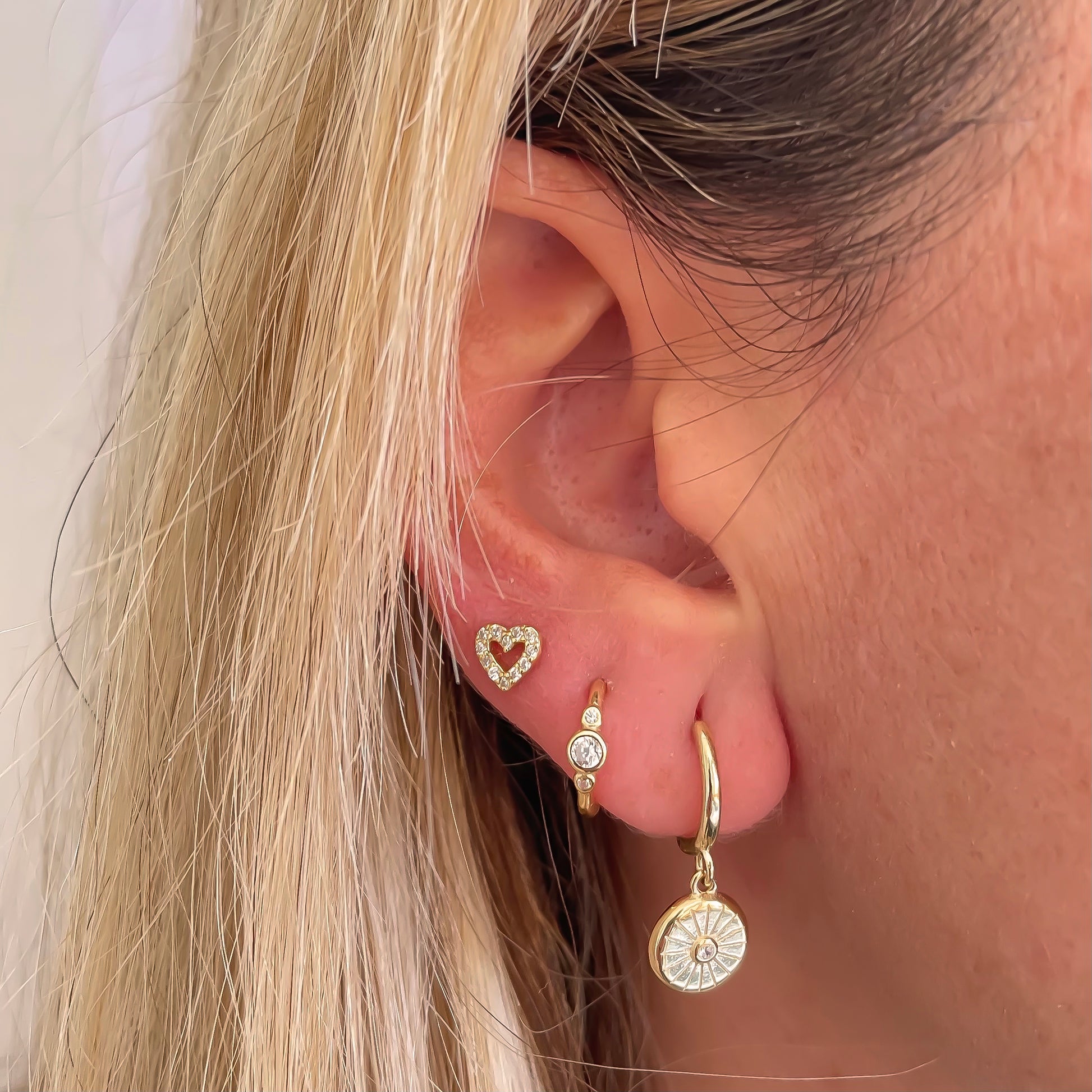 Sun hoop gold - ByMirelae