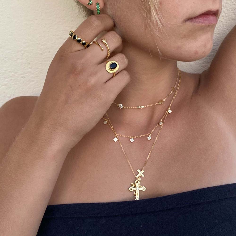 Black spinel gold