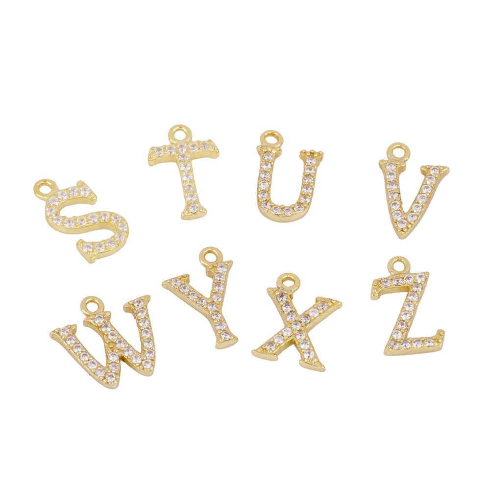 Initial turmaline openclose gold - ByMirelae
