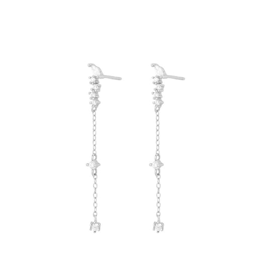 Zirconias chain silver - ByMirelae