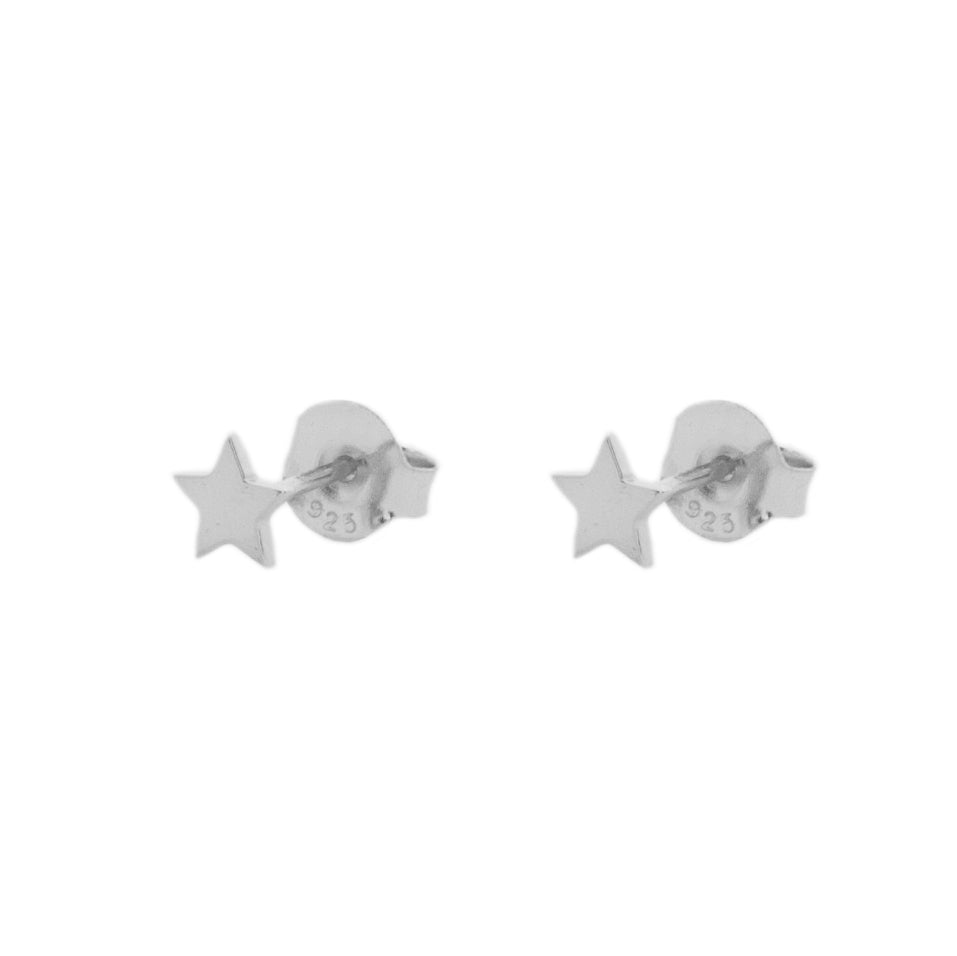 Star earring silver - ByMirelae
